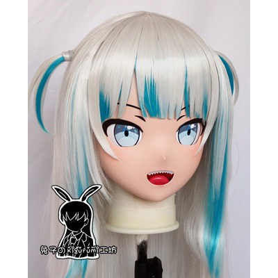(RB321)Customize Full Head Quality Handmade Female/Girl Resin Japanese Anime Cartoon Character Kig Cosplay Kigurumi Mask (RB321)Customize Full Head Quality Handmade Female/Girl Resin Japanese Anime Cartoon Character Kig Cosplay Kigurumi Mask